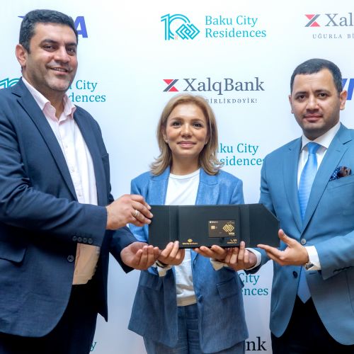 “Xalq Bank” və “Baku City Residences”dən YENİ LAYİHƏ – “Sakin Kart” istifadəyə VERİLDİ