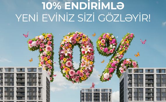 Baku City Residences Olimpik-də tam təmirli mənzillərə bahar kampaniyası!